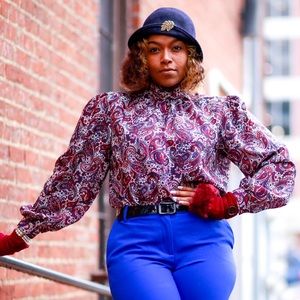 Vintage Laura Mae Blouse